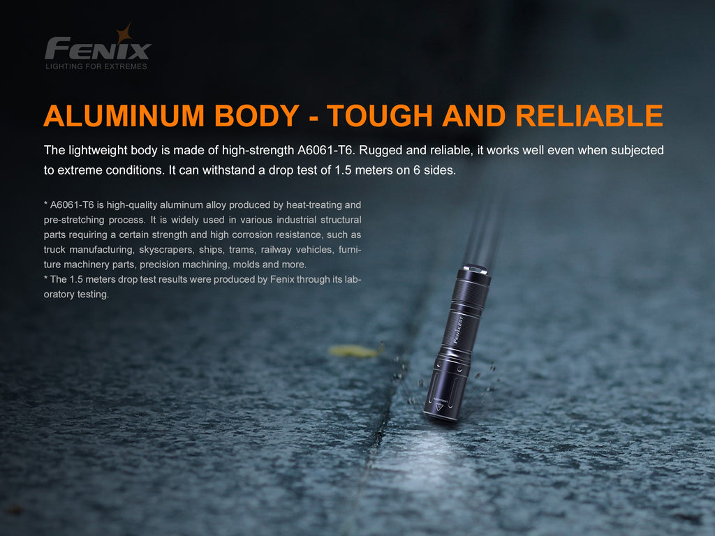 Buy Fenix E01 V2 LED Torch Light online in India, Compact Key Chain Light for EDC, AAA Battery Torch, Fenix E01