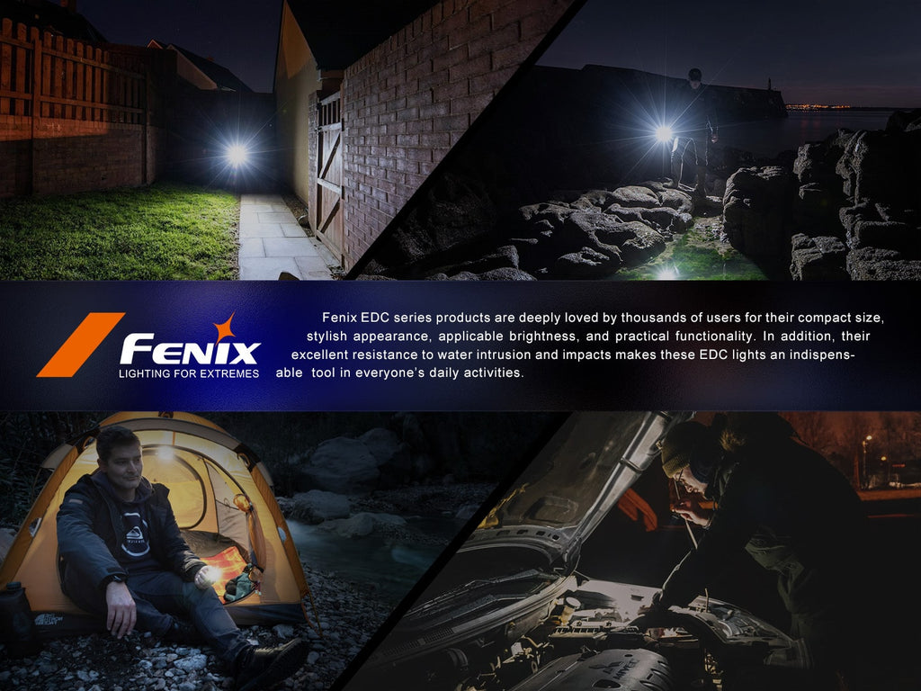 Fenix E03R V2 LED Keychain Light, Mini 500 Lumens powerful stylish keychain Rechargeable Torch in India