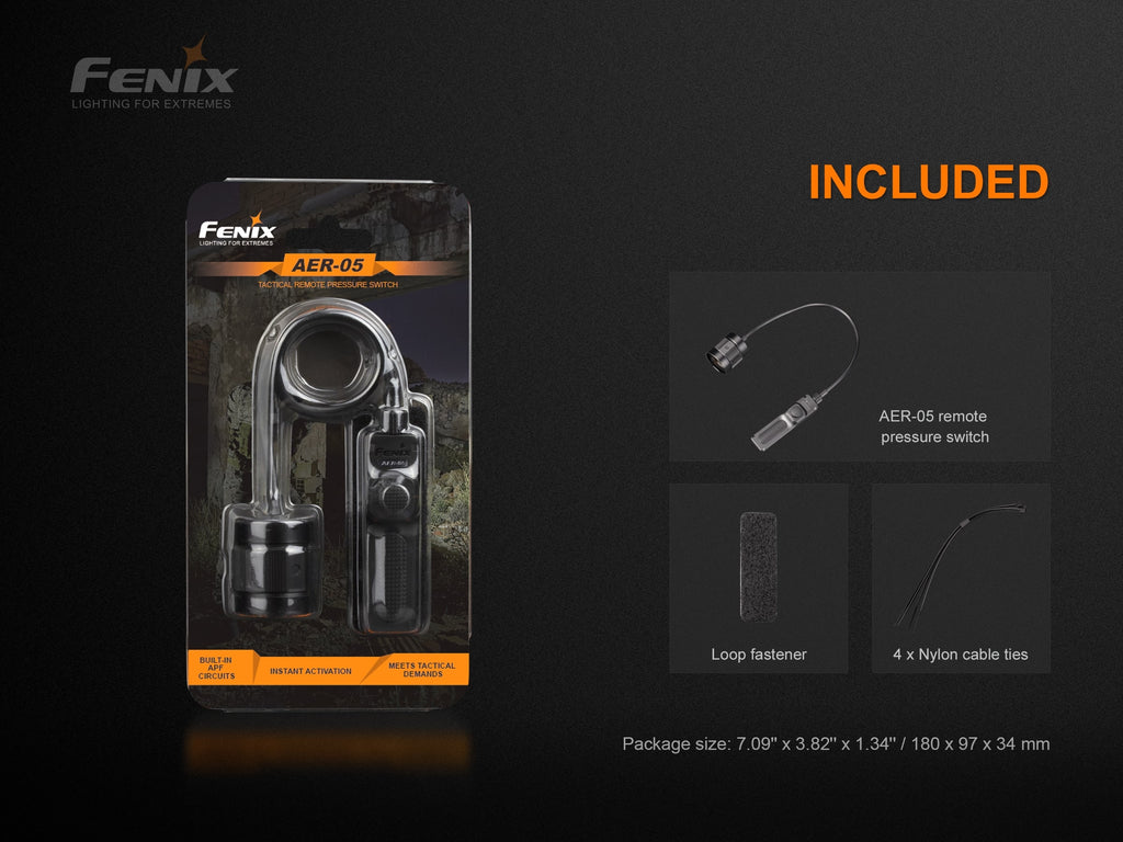 Fenix AER 05 Tactical Remote Pressure Switch for APF Tactical Fenix Torches in India