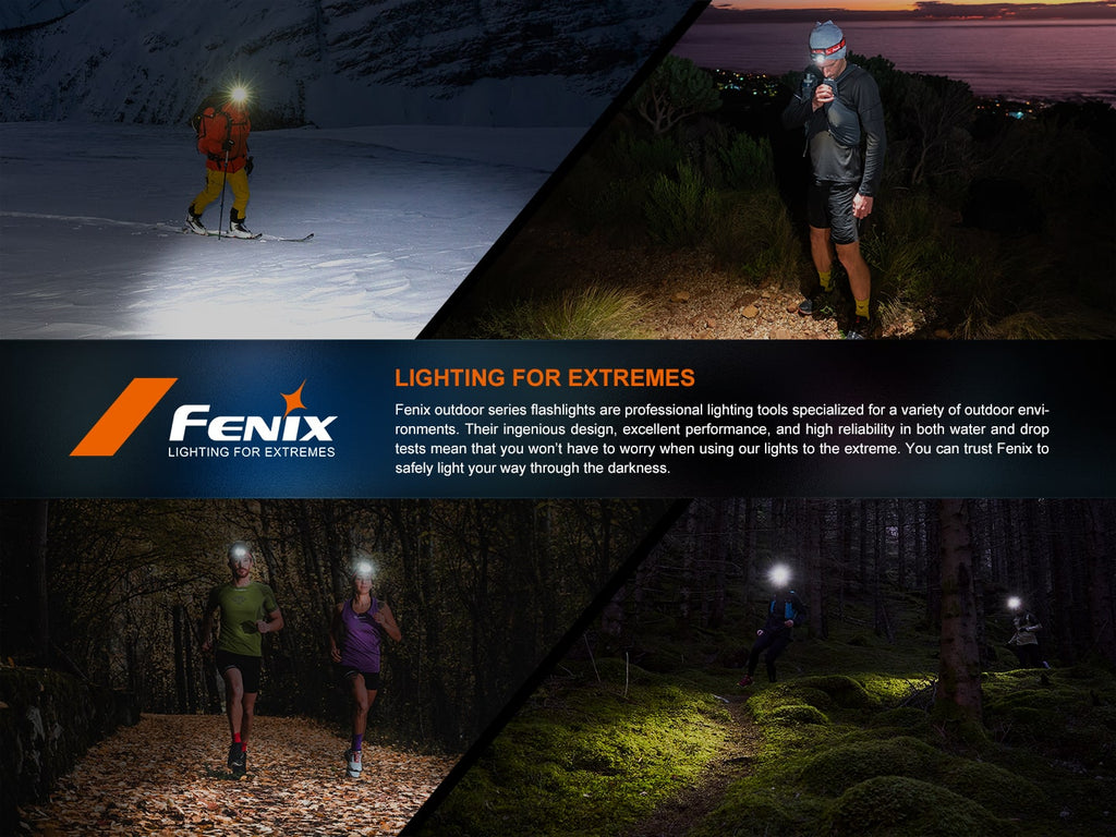 Fenix HM62-T Lightweight LED Headlamp with output of 1200 lumens best for Trail running, outdoor adventure & more