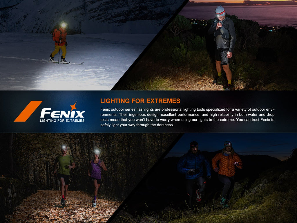 Fenix HM65R-DT LED Headlamp with 1500 Lumens output now available in India. Best Headtorch for outdoor adventure, camping & running