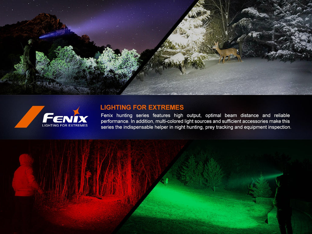 Fenix HT18R the best Long Range LED Torchlight in India with output of 2800 lumens & beam distance of 1100 meters now available @ LightMen