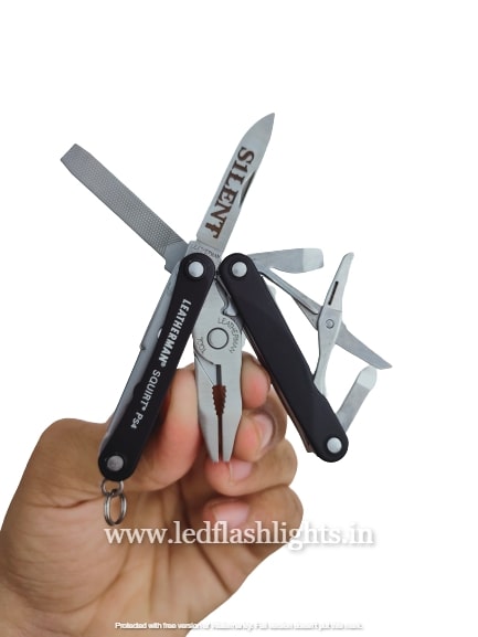 Leatherman Multi-tools with Knives personalised Engraving in India 