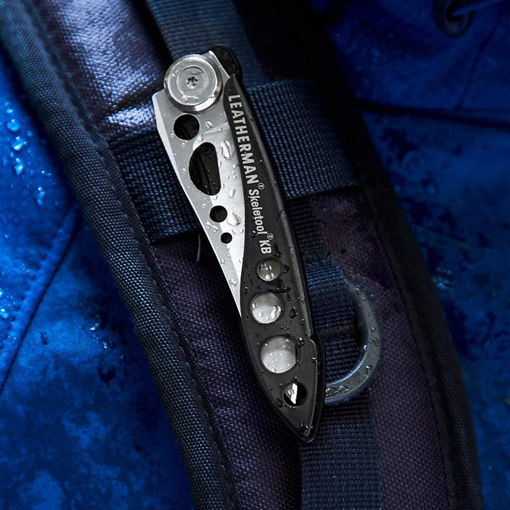 Leatherman KB Knife, Leatherman Multi Tool Knife online in India at LightMen, Leatherman tools india, compact Foldable pocket Knife, best outdoor knife, 420HC Straight Blade Knife