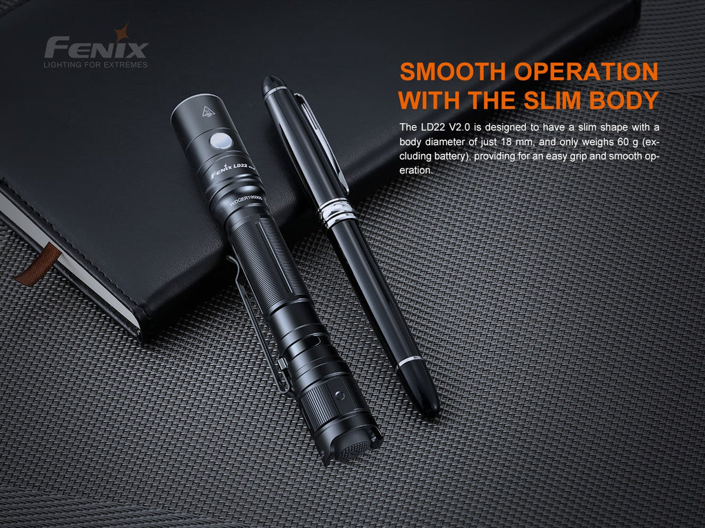 Fenix LD22 V2 EDC pocket sized Torchlight with output of 800 Lumens now available in India