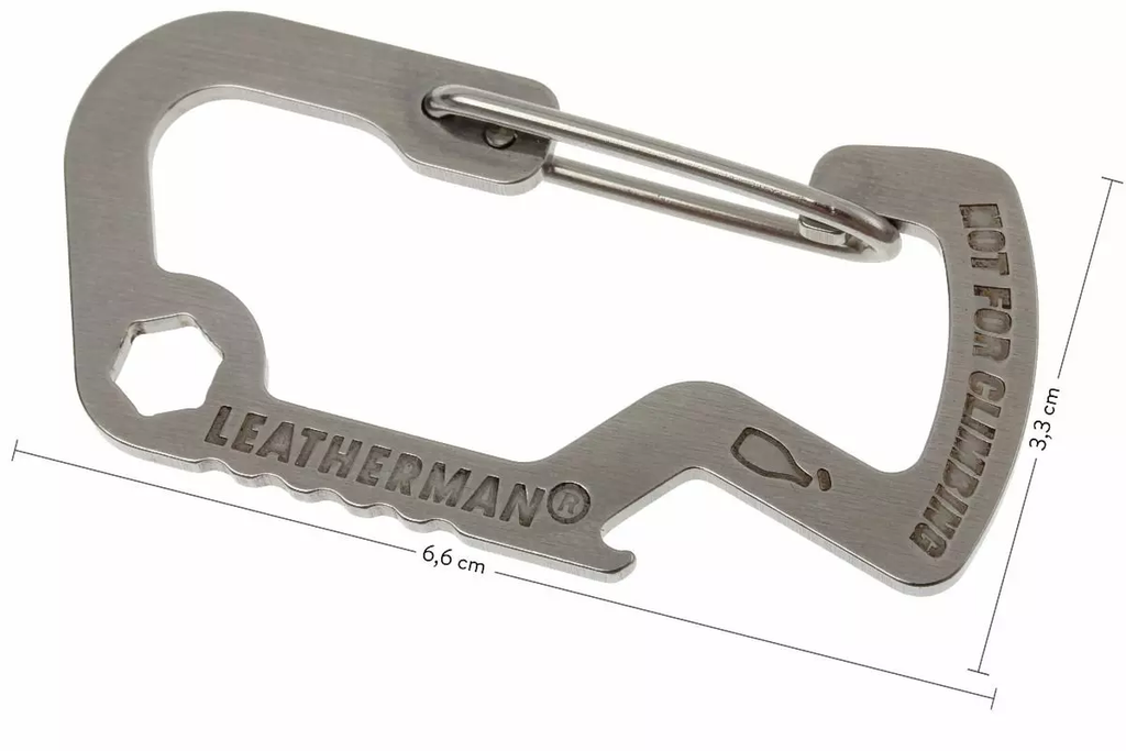 Leatherman Carabiner EDC accessory with bottle opener, wrench, carabiner now available in India