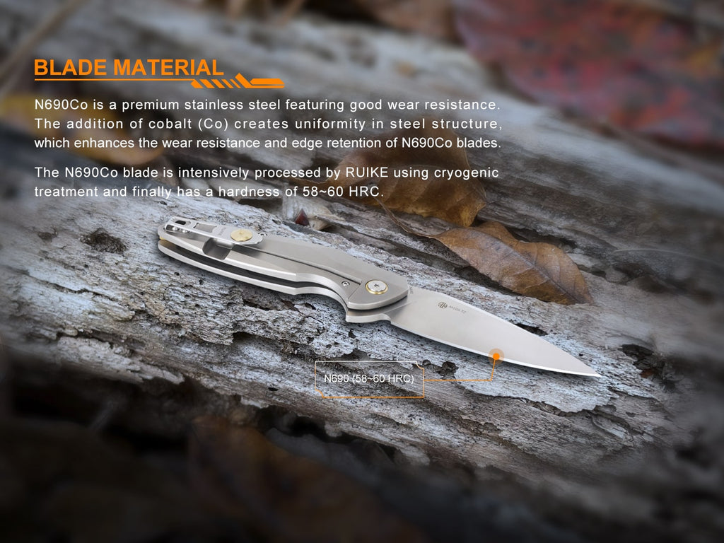 Ruike M105-TZ premium & affordable EDC tactical pocket knife in India. Best razor sharp knives in India