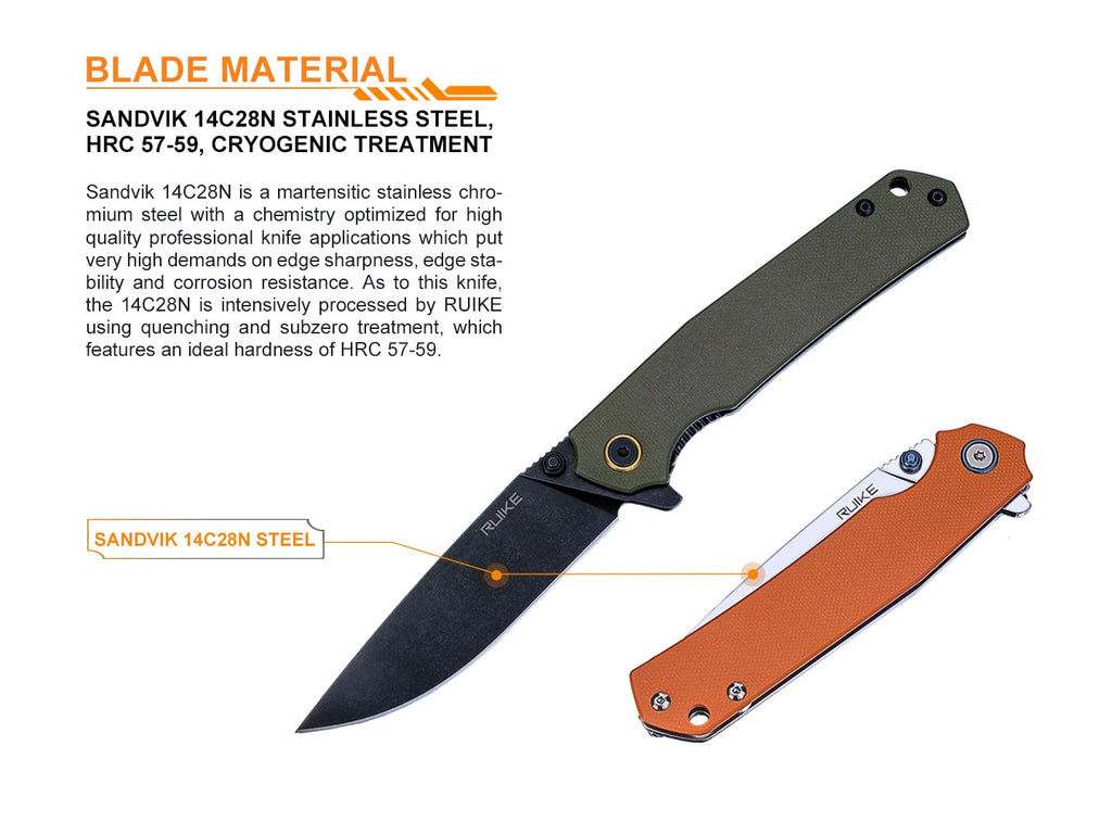 Ruike P801-J EDC Knife now available in India @LightMen compact and affordable razor Sharp pocket knife