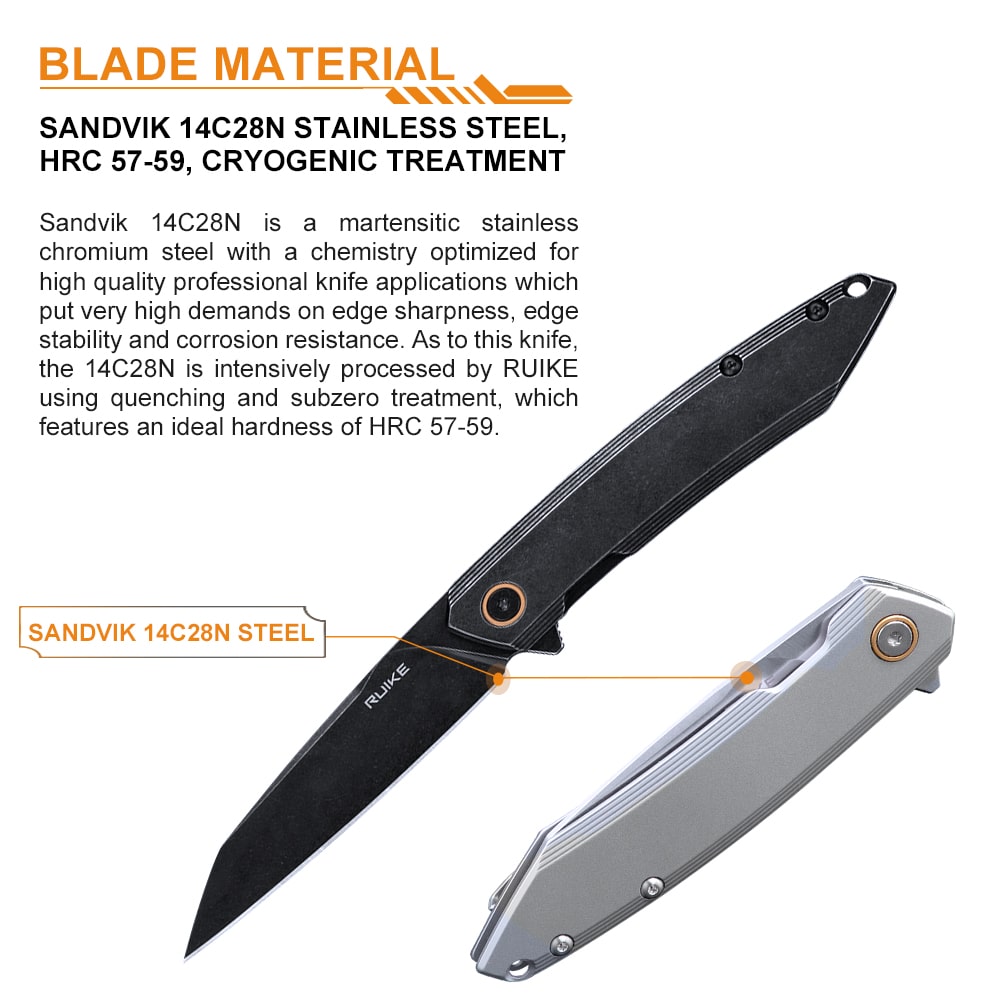 Buy Ruike P831S-SA in India @LightMen Best & premium Razor sharp pocket knife for EDC, Outdoor Adventure, safety, self defense, camping, hiking  and more