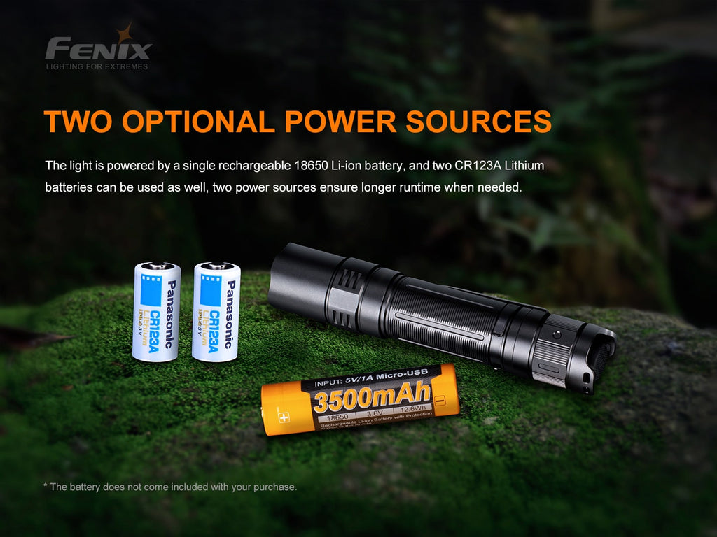 Fenix PD32 V2 LED Torch Light in India, Powerful Rechargeable LED Torch, Compact Pocket Size Flashlight