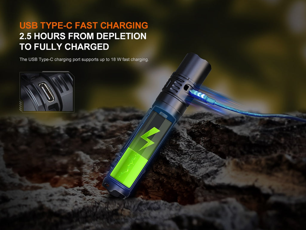 Fenix PD36R V2 LED Torch now available in India with output of 1700 Lumens. Perfect torch for Patrolling, searching, rescue, Outdoor adventure & more.