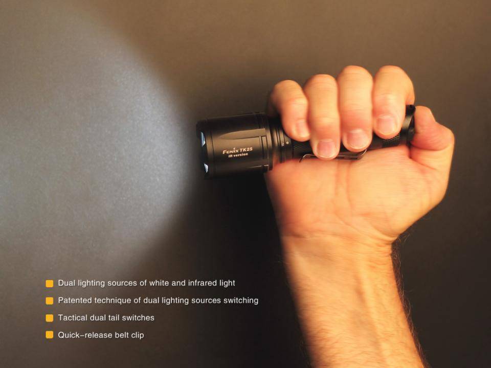 FENIX TK25IR -1000 lumen LED Flashlight, Tactical Flashlight in India