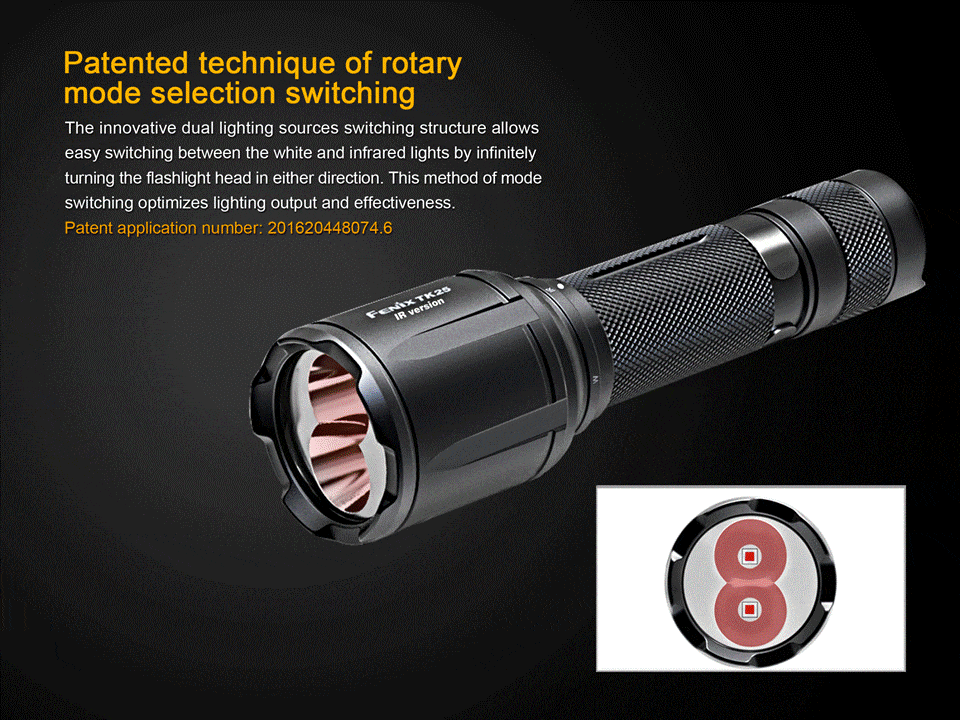 FENIX TK25IR -1000 lumen LED Flashlight, Tactical Flashlight in India