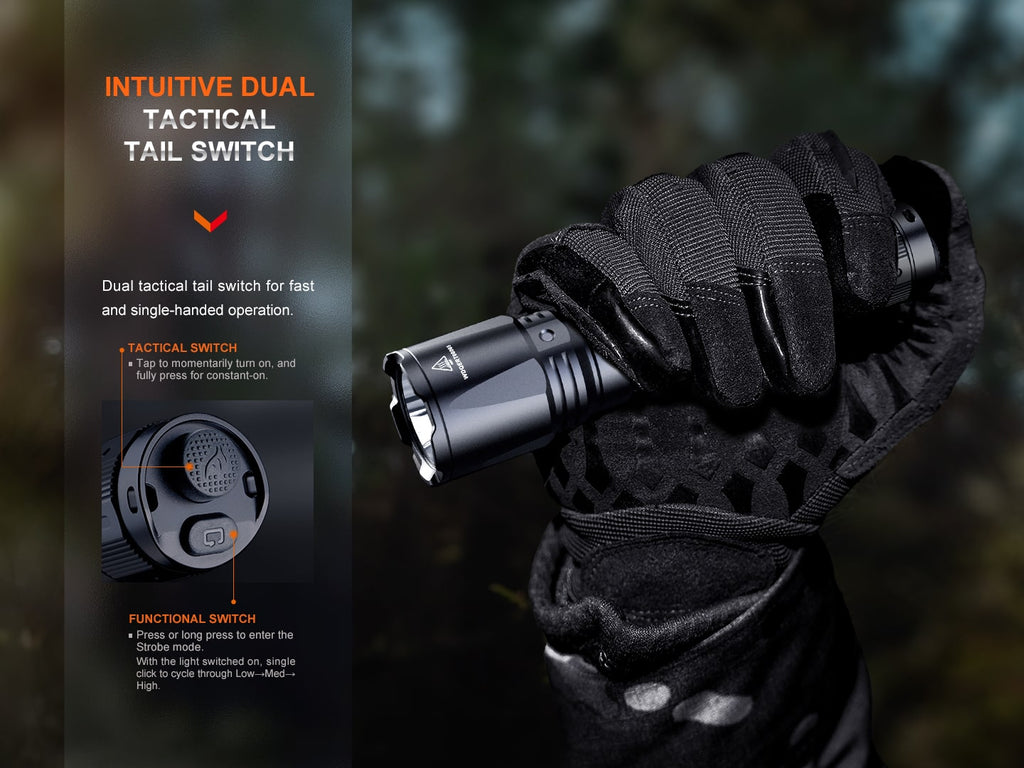 Fenix TK11R LED Tactical Torchlight now available in India 1600 Lumens with Beam Distance of 420 Meters