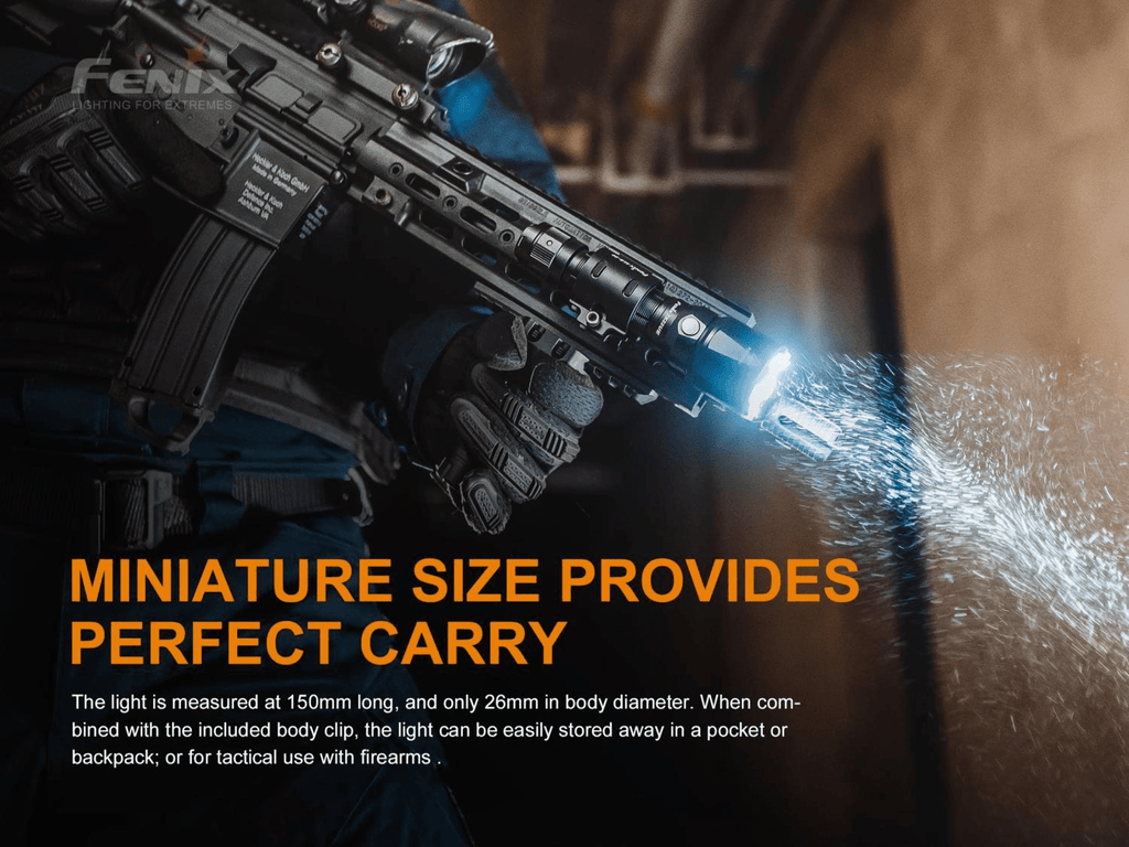 Fenix TK22 Ultimate Edition, 1600 Lumens powerful rechargeable tactical LED torch in India, Torch light for policing, law enforcement and outdoors