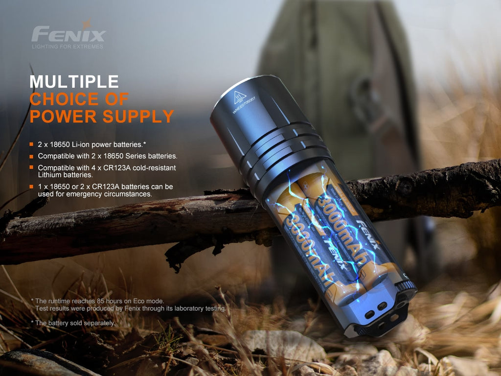 Fenix TK35 UE V2 Extremely powerful and heavy duty torch light with 5000 Lumens and IP68 water resistance