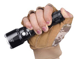 Fenix TK22 UE 1600 Lumens LED Flashlight, Powerful Tough Tactical Torch with Rechargeable 21700 5000mAh Battery Included, USB C-Type Charging, Perfect Tactical Light for Outdoor, Work, EDC & Law Enforcement, Best Torch Light in India, Rechargeable Flashlight