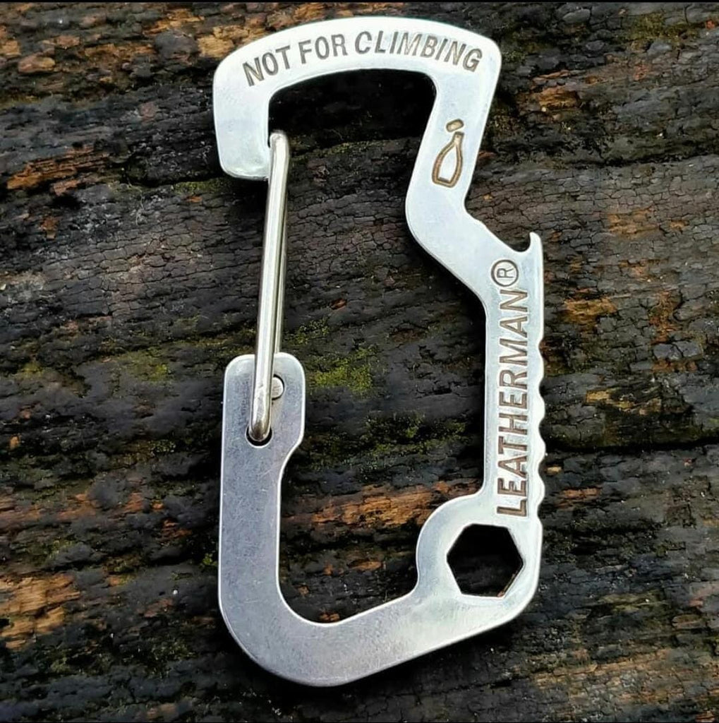 Leatherman Carabiner EDC accessory with bottle opener, wrench, carabiner now available in India