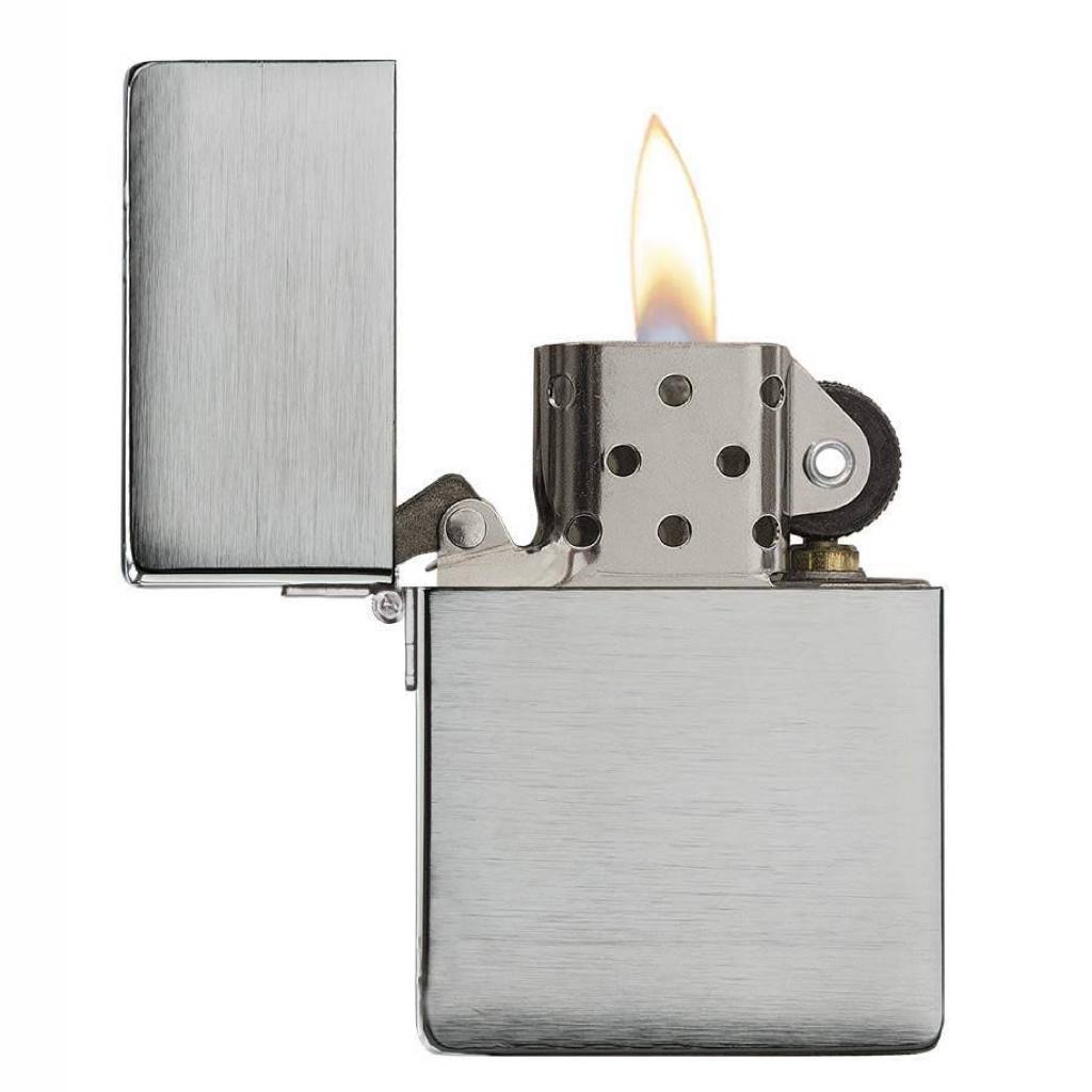 Zippo Replica 1935 Brushed Chrome Lighter in India, Zippo Lighters in India, Wind Proof Pocket Size Lighters Online, Zippo 1935.25 Replica Original Lighter