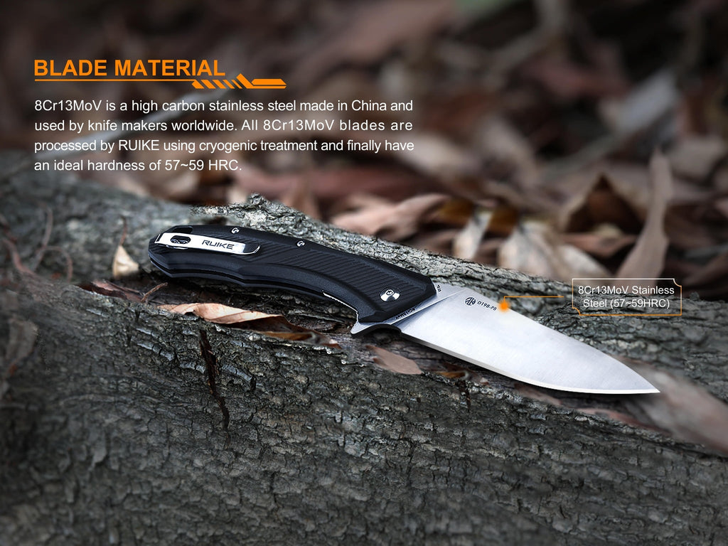 Ruike D198-PB Best & Reliable Razor sharp Pocket Knife now available in India @ LightMen