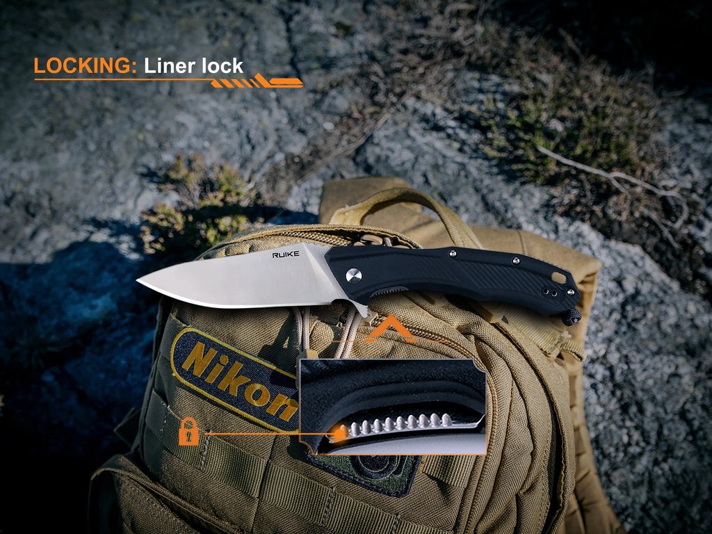 Ruike D198-PB Best & Reliable Razor sharp Pocket Knife now available in India @ LightMen