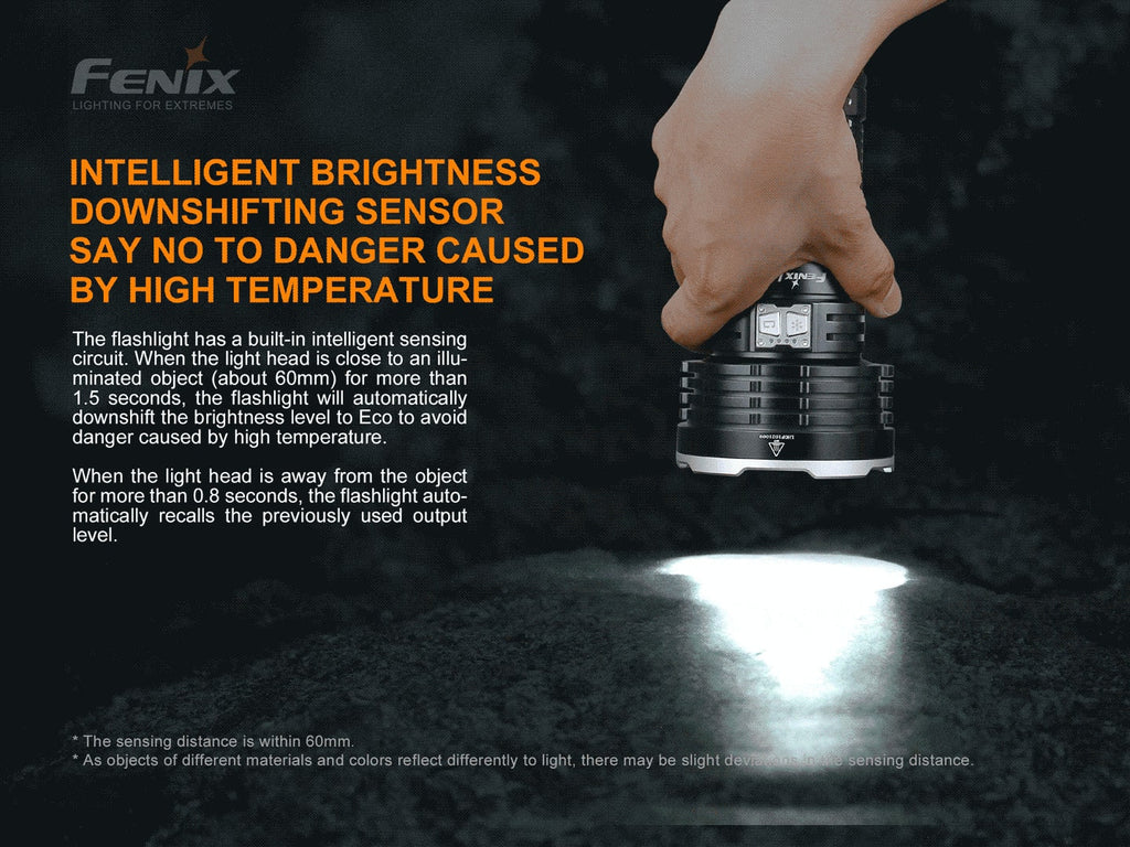 Fenix LR50R Extremely powerful bright light for search, rescue, outdoors, law enforcement, camping, jungle trek and photography