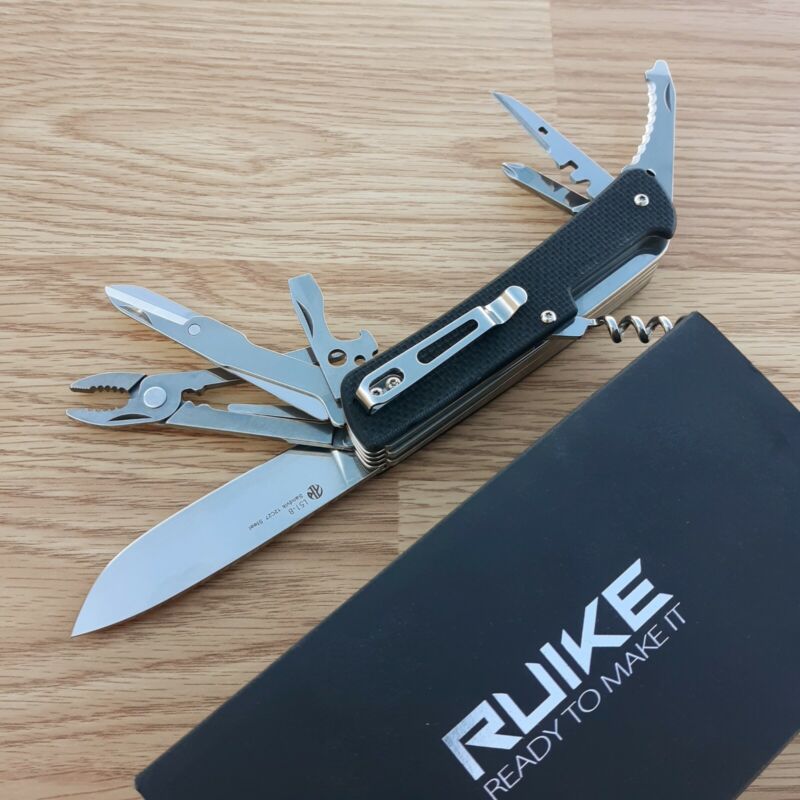 Ruike L51 EDC multi-function pocket knife now available in India @LightMen