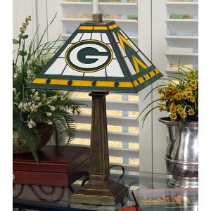 green bay packer stained glass design