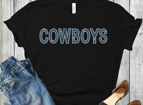 dallas cowboys rhinestone shirt