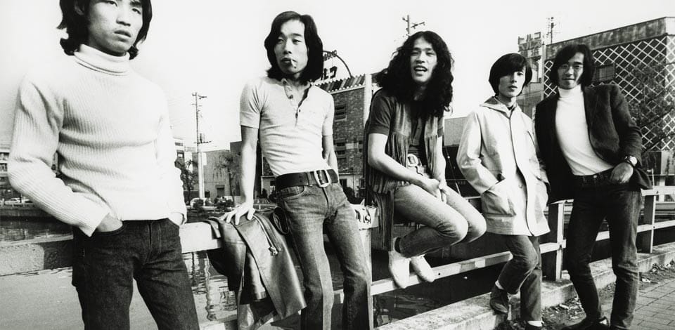 Denim in Japanese counterculture, early 1960s. Photo from Ametora.