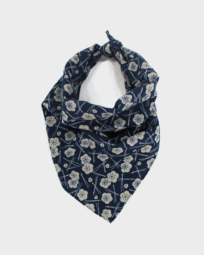 Bandana Indigo Plum and Pine — Kiriko Made