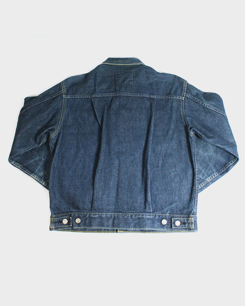 big oversized denim jacket