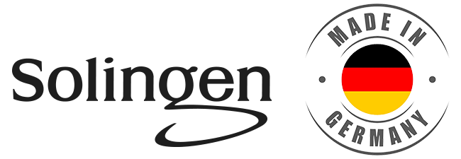 Fabricado en Solingen, Alemania Logotipo