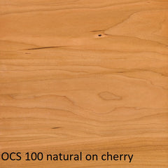 OCS 100 natural finish on cherry