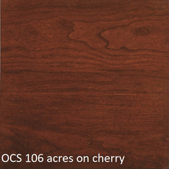 OCS 106 acres finish shown on cherry