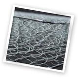 Innercoil spring organic mattress unit made of 95% recycled steel springs