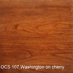 OCS 107 Washington finish shown on cherry