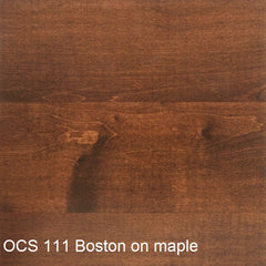 OCS 111 Boston finish shown on maple