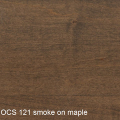 OCS 121 smoke finish shown on maple