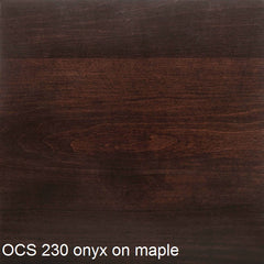 OCS 230 onyx finish shown on maple