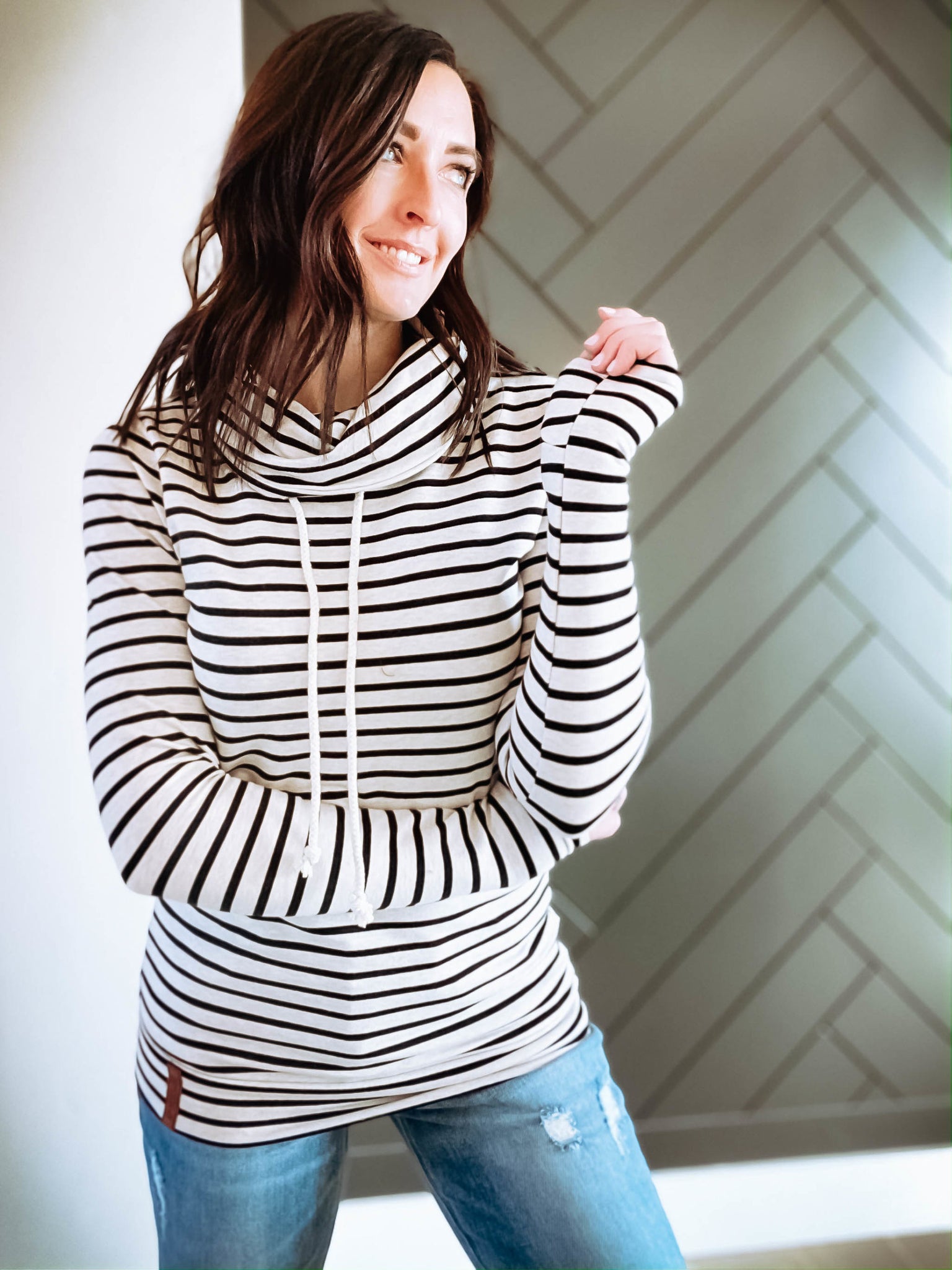 Ampersand Ave Cowlneck Sweatshirt - Naturally Needed – Prairie Rose Boutique