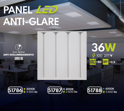 Panel LED Anti-glare