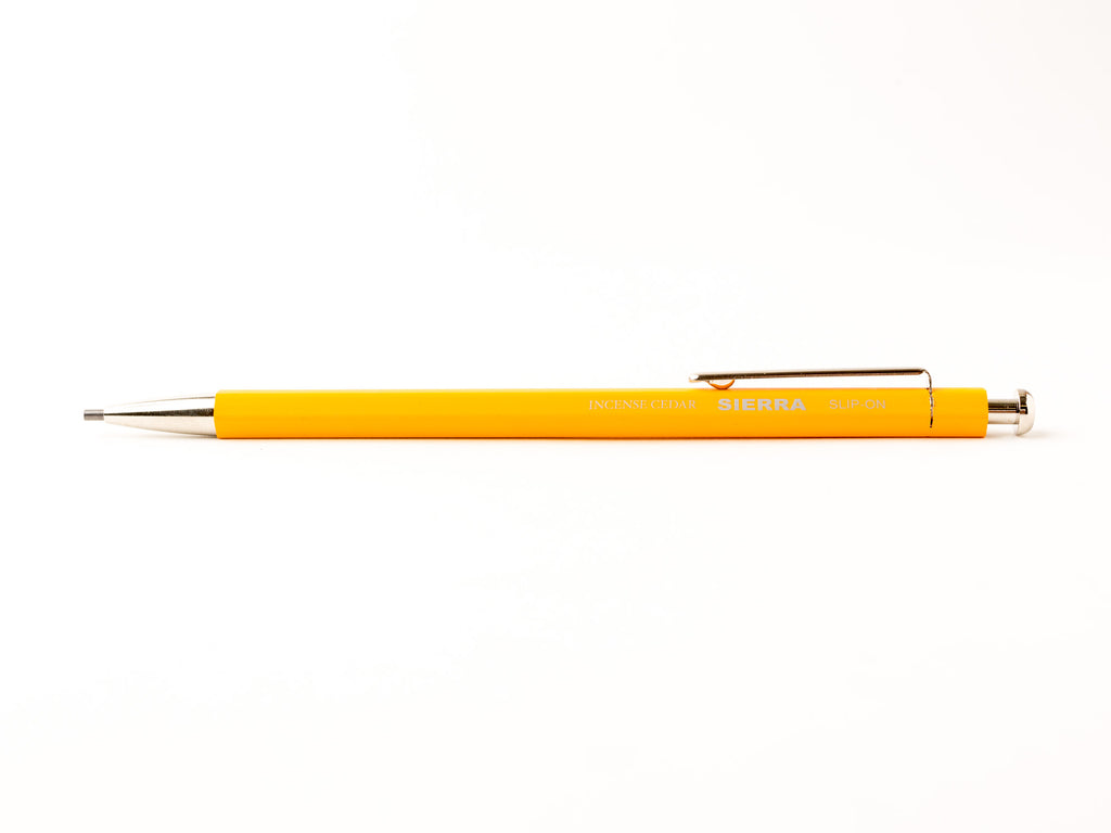 yellow mechanical pencil