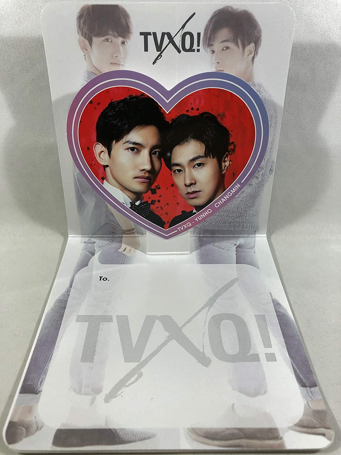 東方神起 Tvxq グッズ ポップアップカード グリーティングカード バースデーカード メッセージカード 等 Pop Up Card Greetingcard