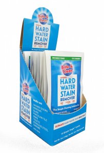 Brite & Clean BW2SCS2 BriteWipes Ultimate Hard Water Stain Remover - Pack of 2