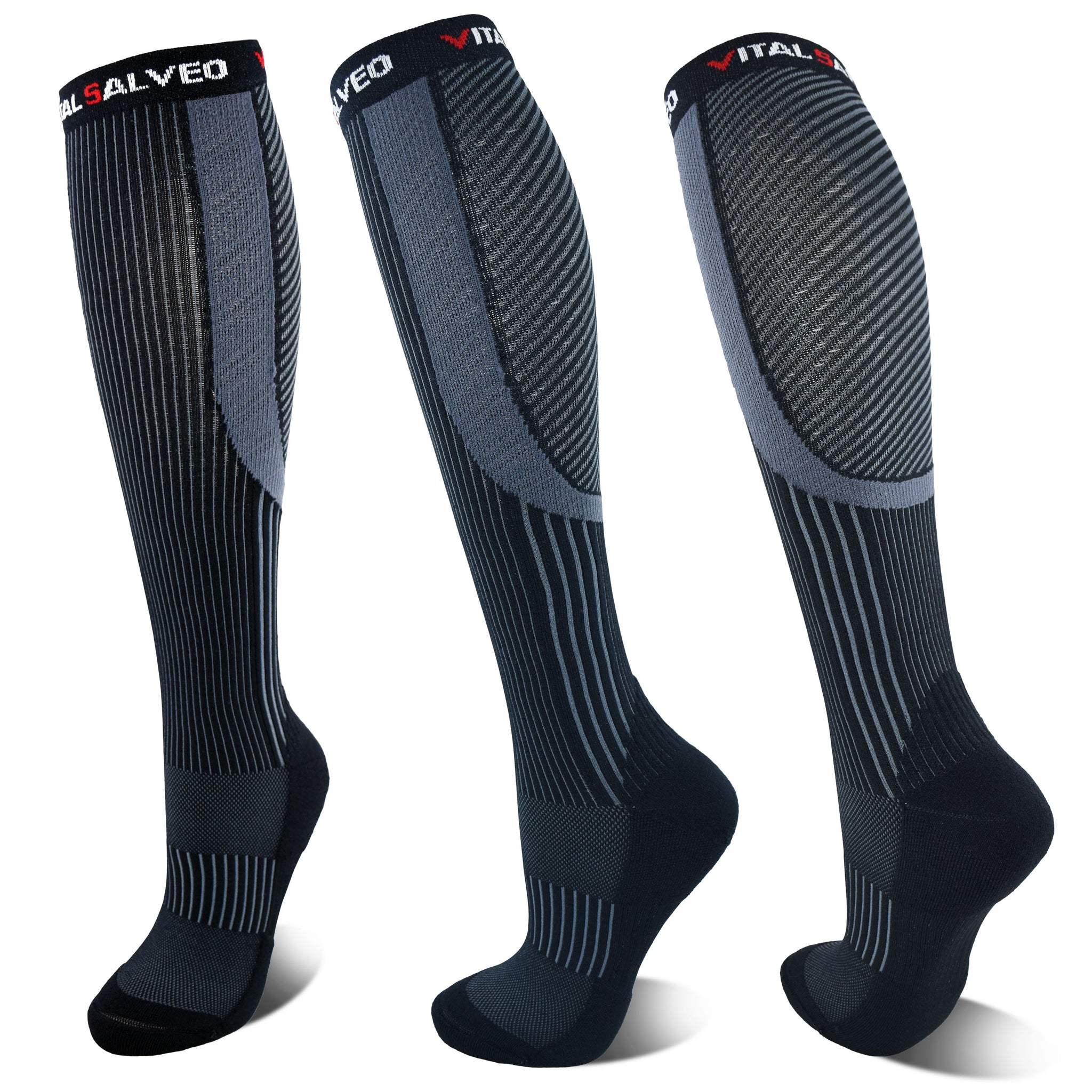 Sports Compression Calf Socks /20-30mmHg - Vital Salveo