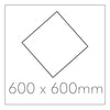 600x600mm