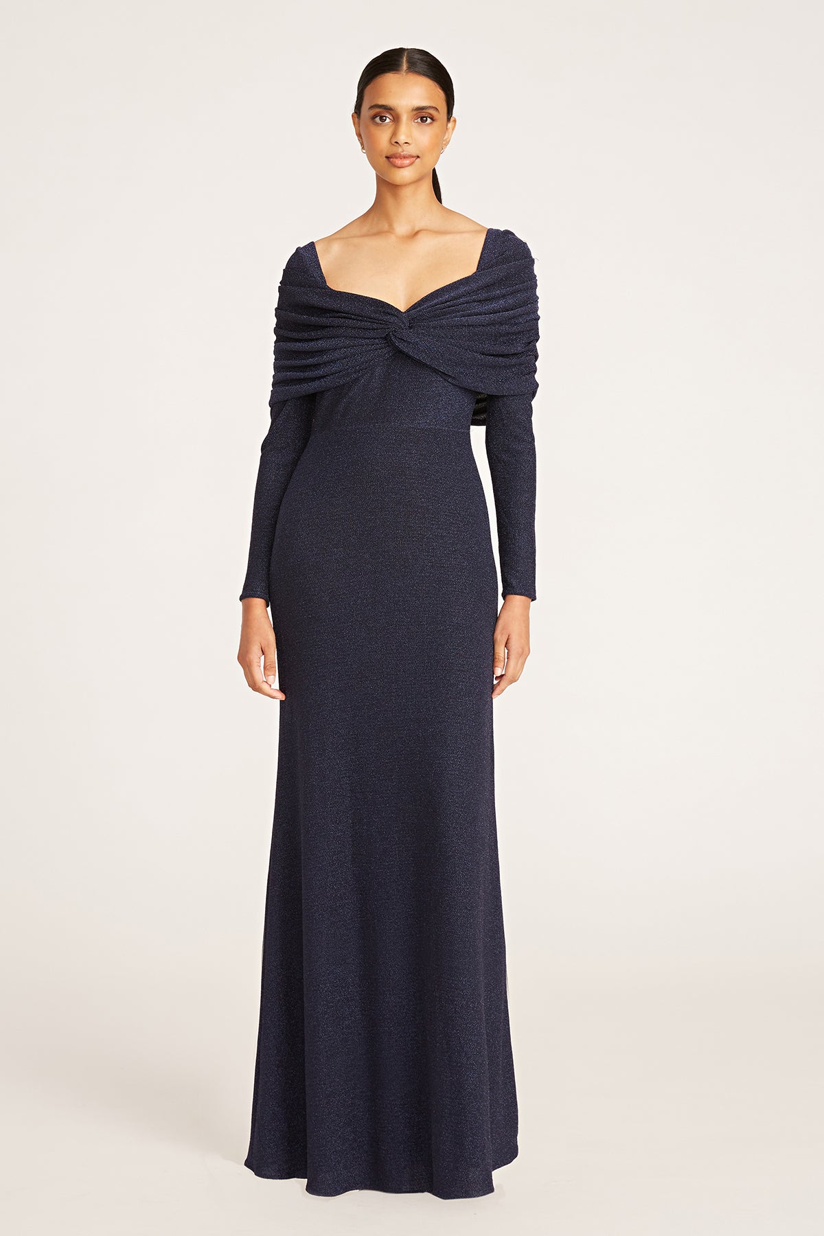 Francesca Twist A Line Gown – THEIA