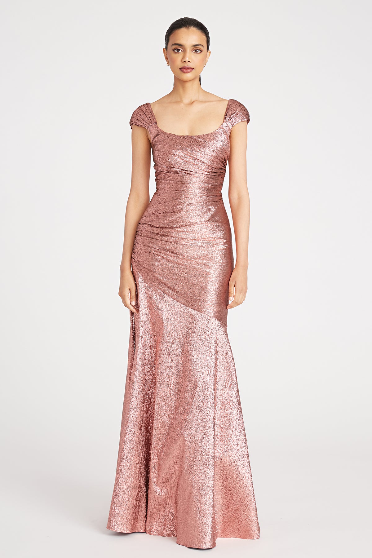 Gloria Twist A Line Gown – THEIA