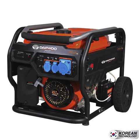 Generador Eléctrico 5KVa Diesel Daewoo DDAE8000SE + ATS. YayuTools